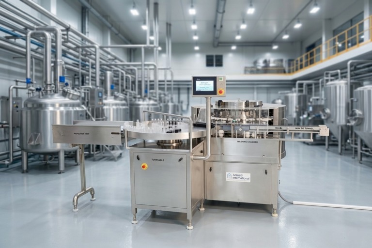 Pharmaceutical Glass Ampoule Washer