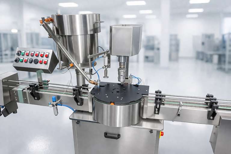 Automatic Bottle Screw Capping Machine