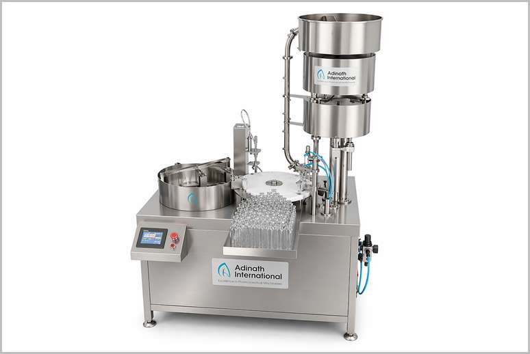 Single Stroke Vial Filling Machine