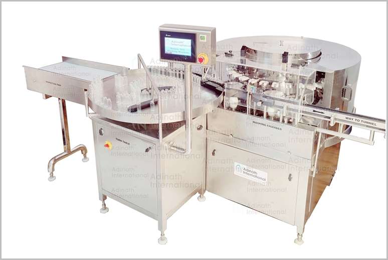 Compact Ampoule Washing Machine