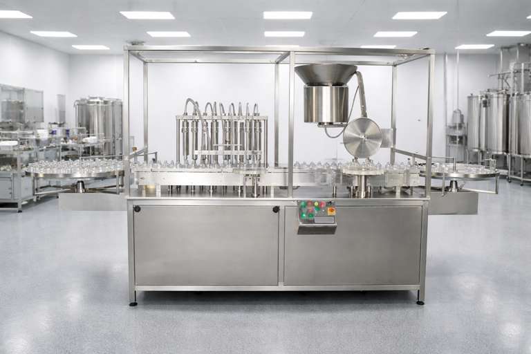 Eight Head Vial Filler