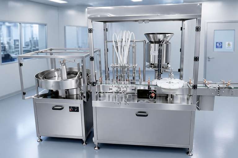 PLC Based Vial Filler