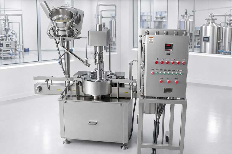Single Head Ropp Screw Capping Machine