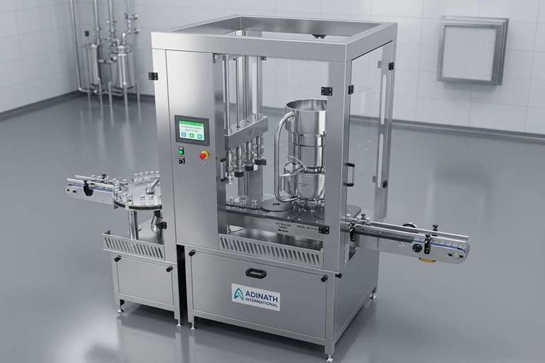 Six Head Vial Cap Sealing Machine
