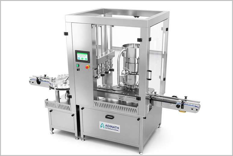 Six Head Vial Cap Sealing Machine