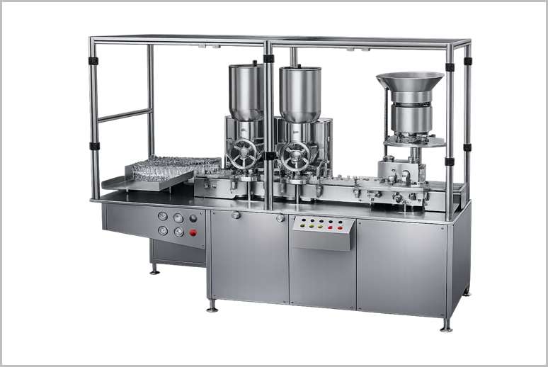 Vial Powder Filling and Capping Machine