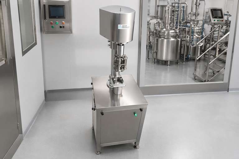 Semi Automatic Vial Cap Sealing Machine