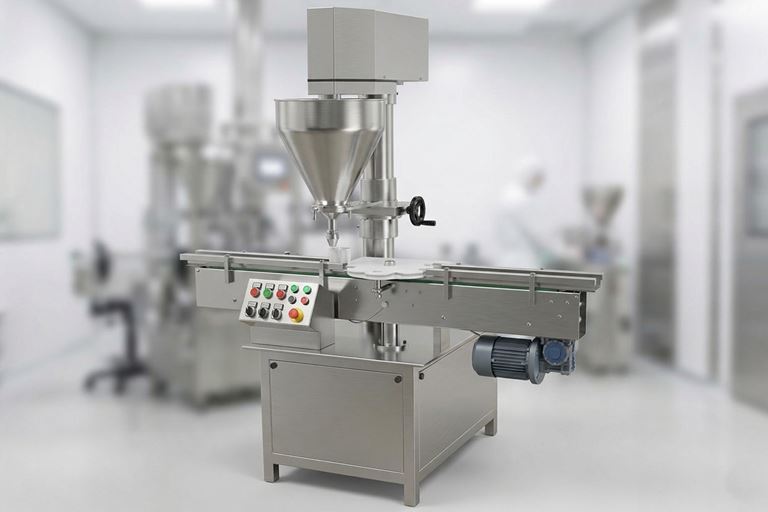 Automatic Powder Filling Bunging Machine