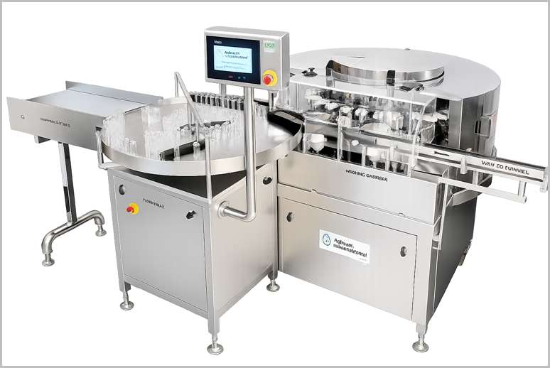 Automatic Glass Vial Washing Machine