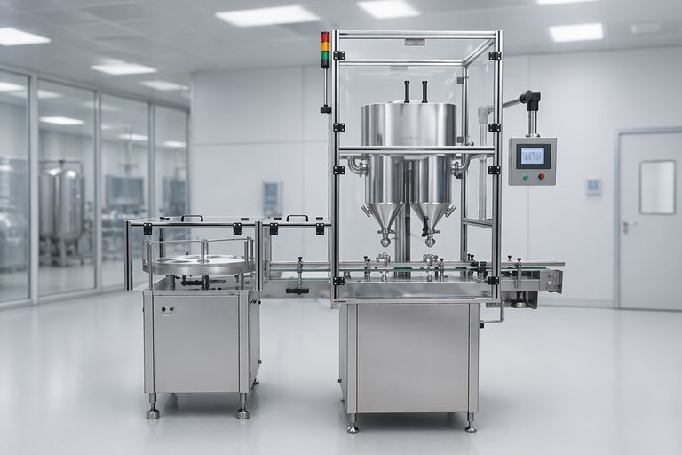 Auger Dry Syrup Filling Machine