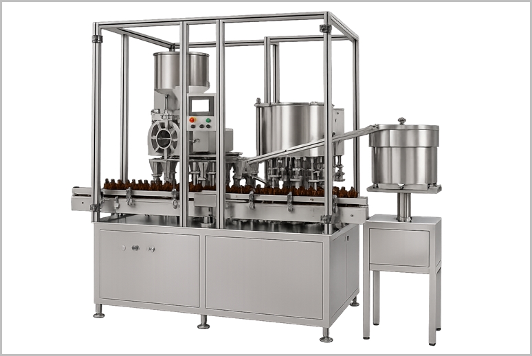 Powder Filling Capping Machine