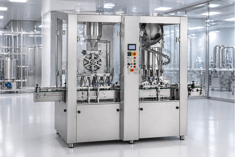Dry Syrup Powder Filling Machine