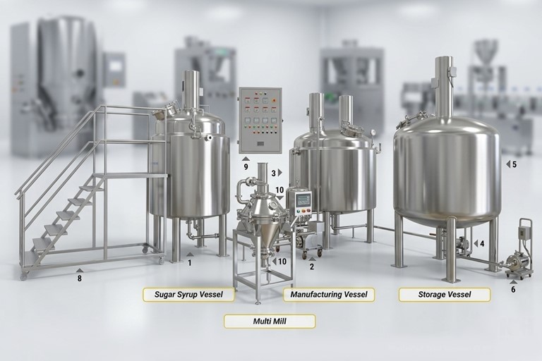 Syrup Manufacturing Plant