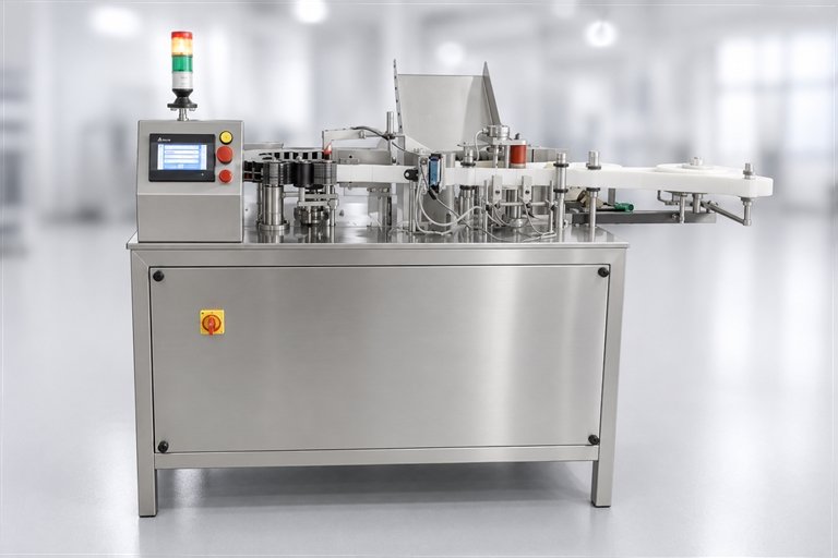Ampoule Vial Labeling Machine