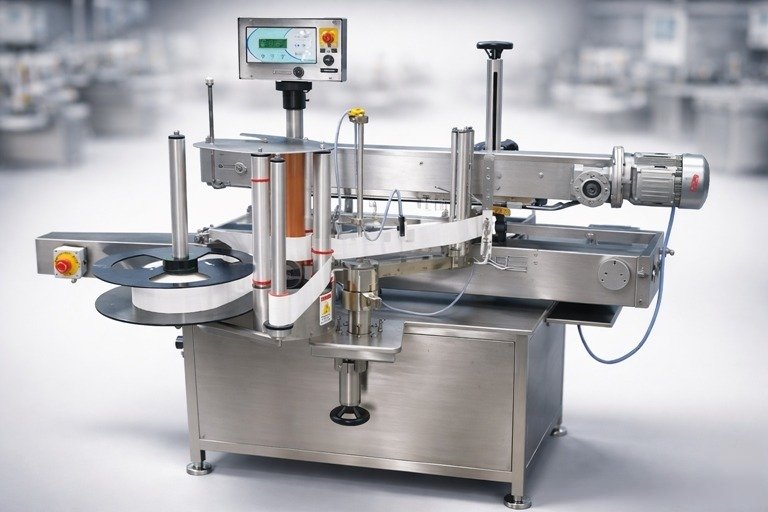 Automatic Ampoule Self Adhesive Sticker Labeling Machine