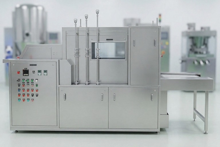 Tunnel Type Bottle Washing Machine