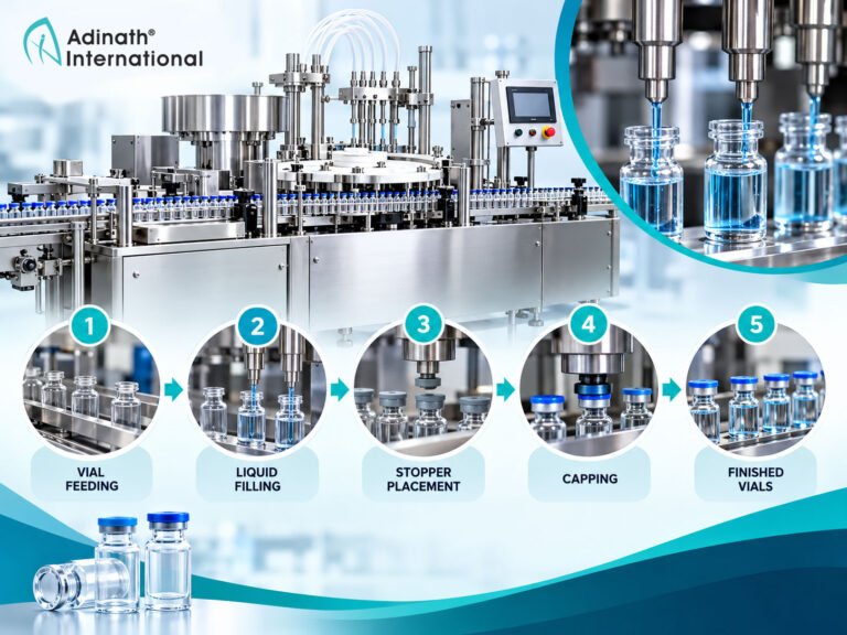 Vial Filling Machine Working Principle